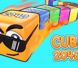 Cubes 2048 io game