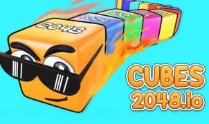 Cubes 2048 io game