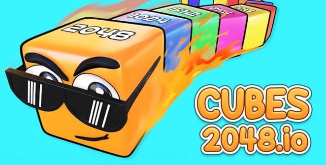 Cubes 2048 io game